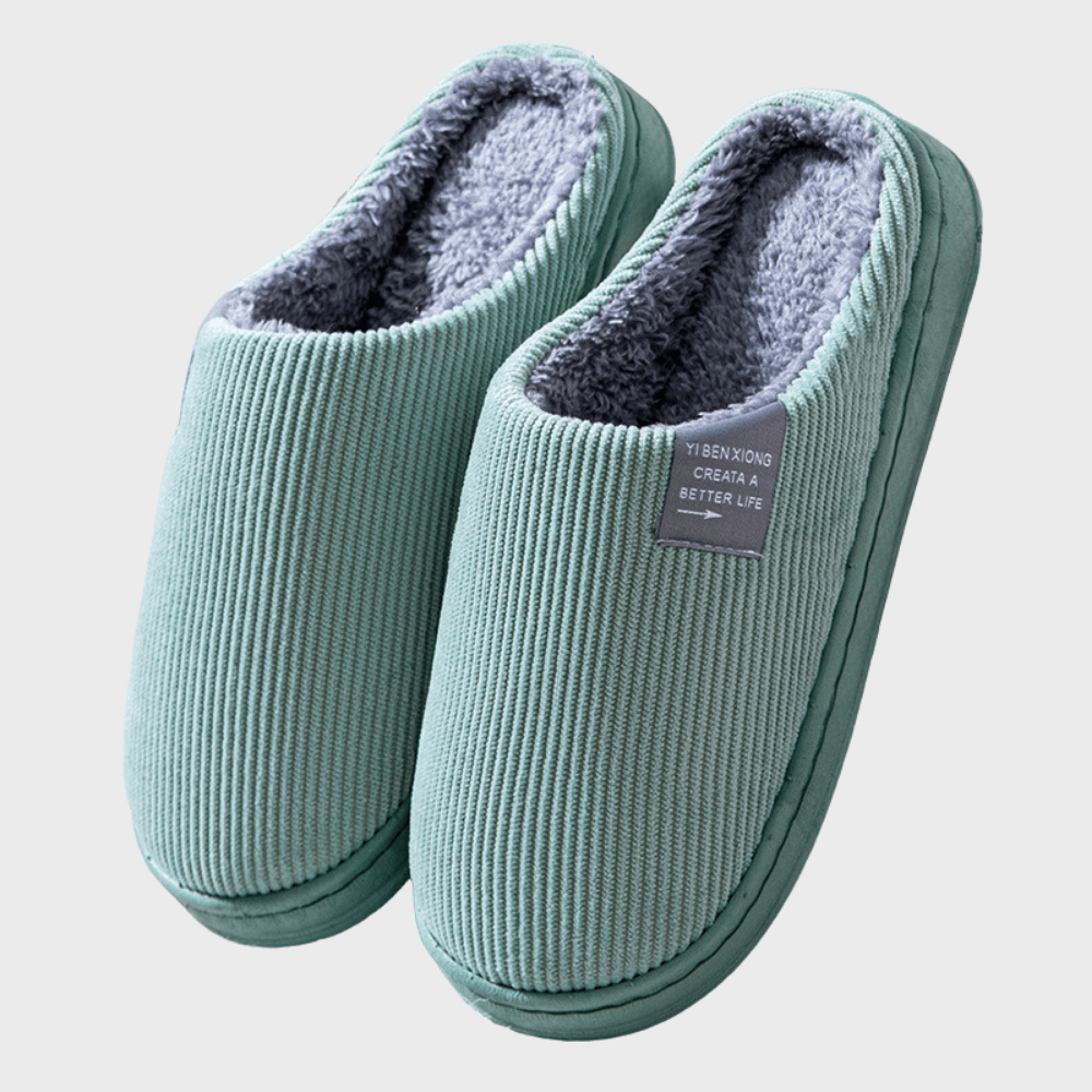 Ursula | Warme pantoffels met grip