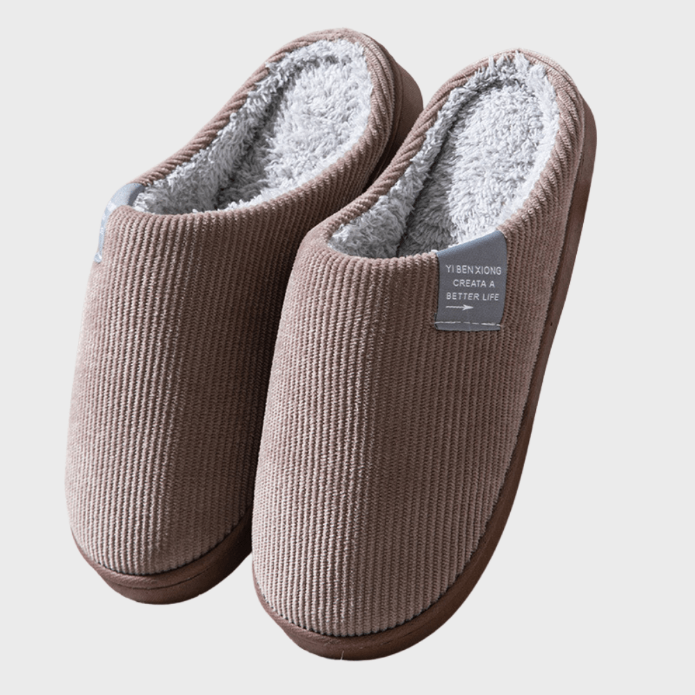 Ursula | Warme pantoffels met grip