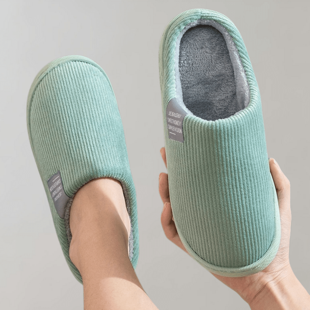 Ursula | Warme pantoffels met grip