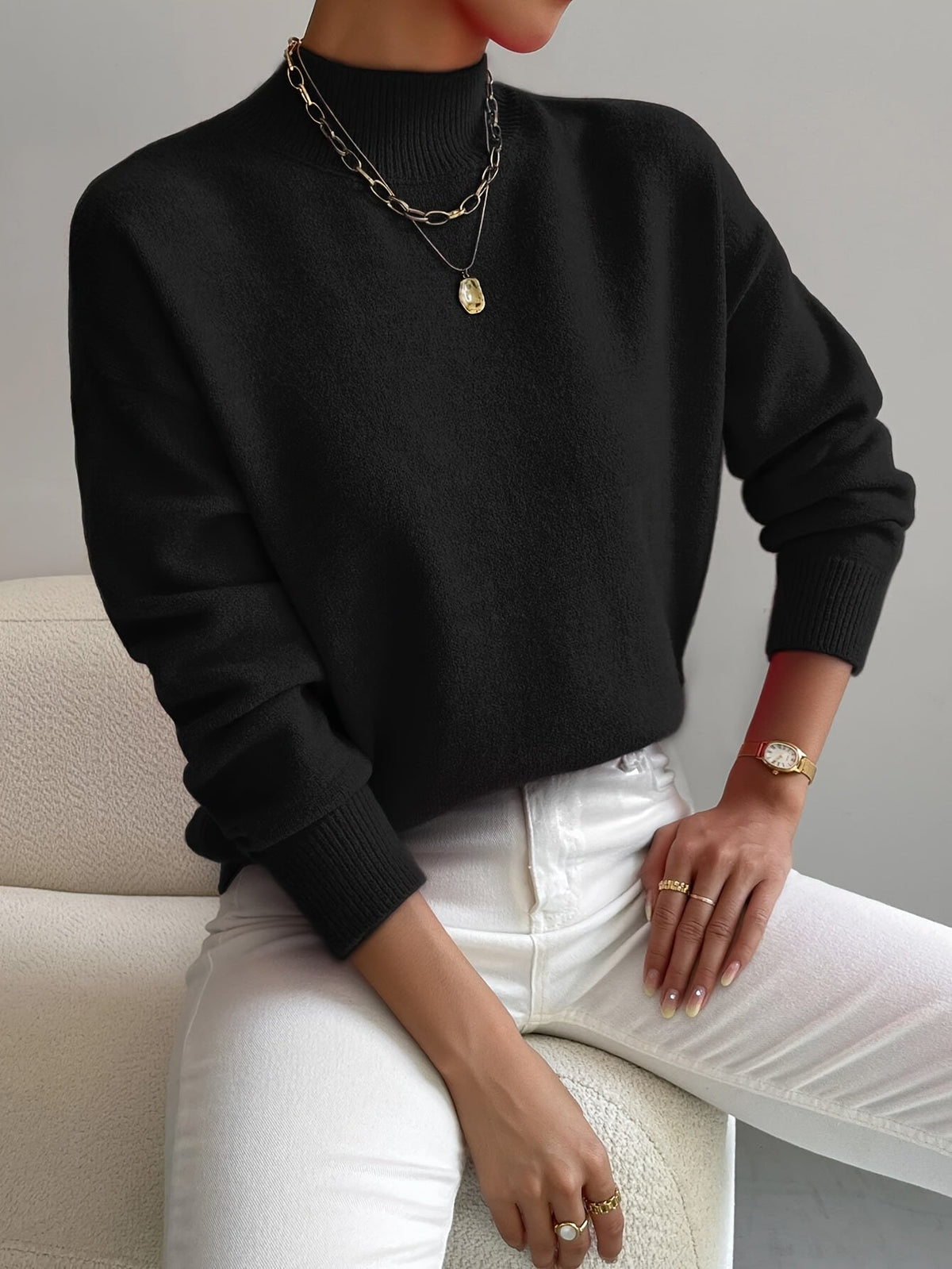 Cindy | Luxe Trui Turtleneck