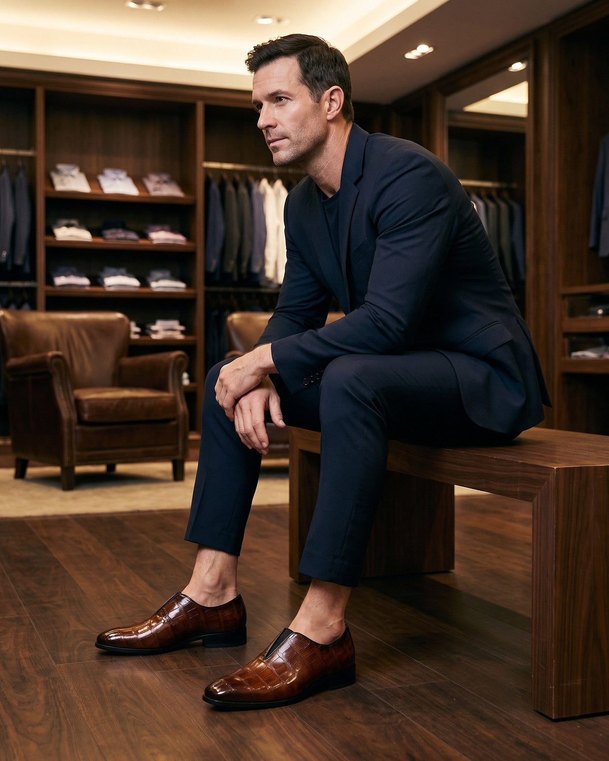 Justin | Elegante slip-on loafer