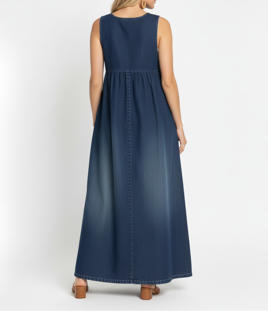 Karen | Lange Vintage Jurk