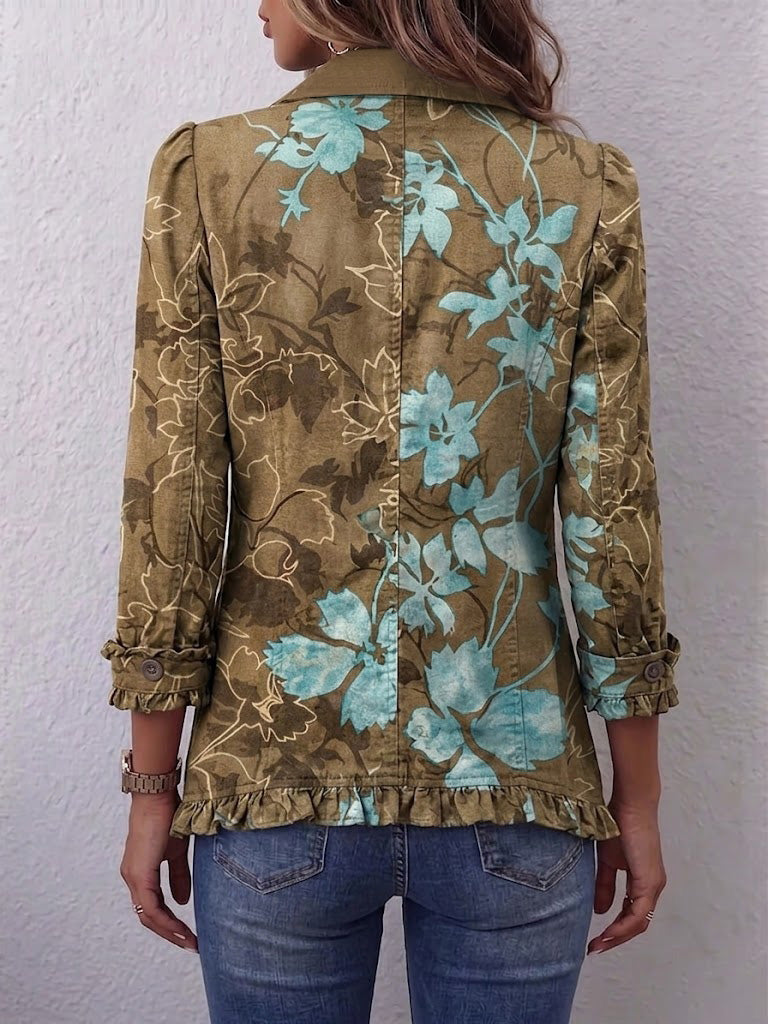 Birte | Bloemenprint blazers