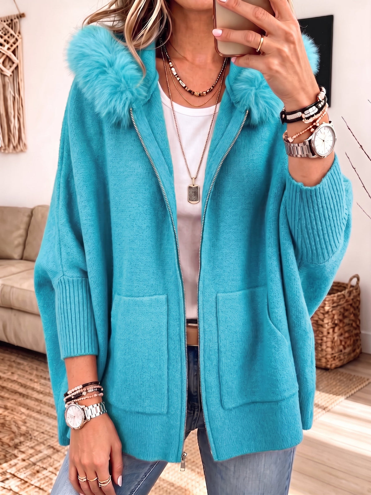 Joyce | Cardigan met capuchon