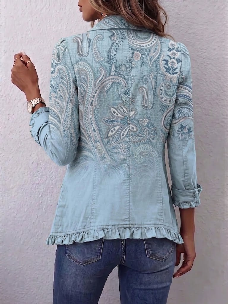 Nathaly | Vintage Blazers met paisley