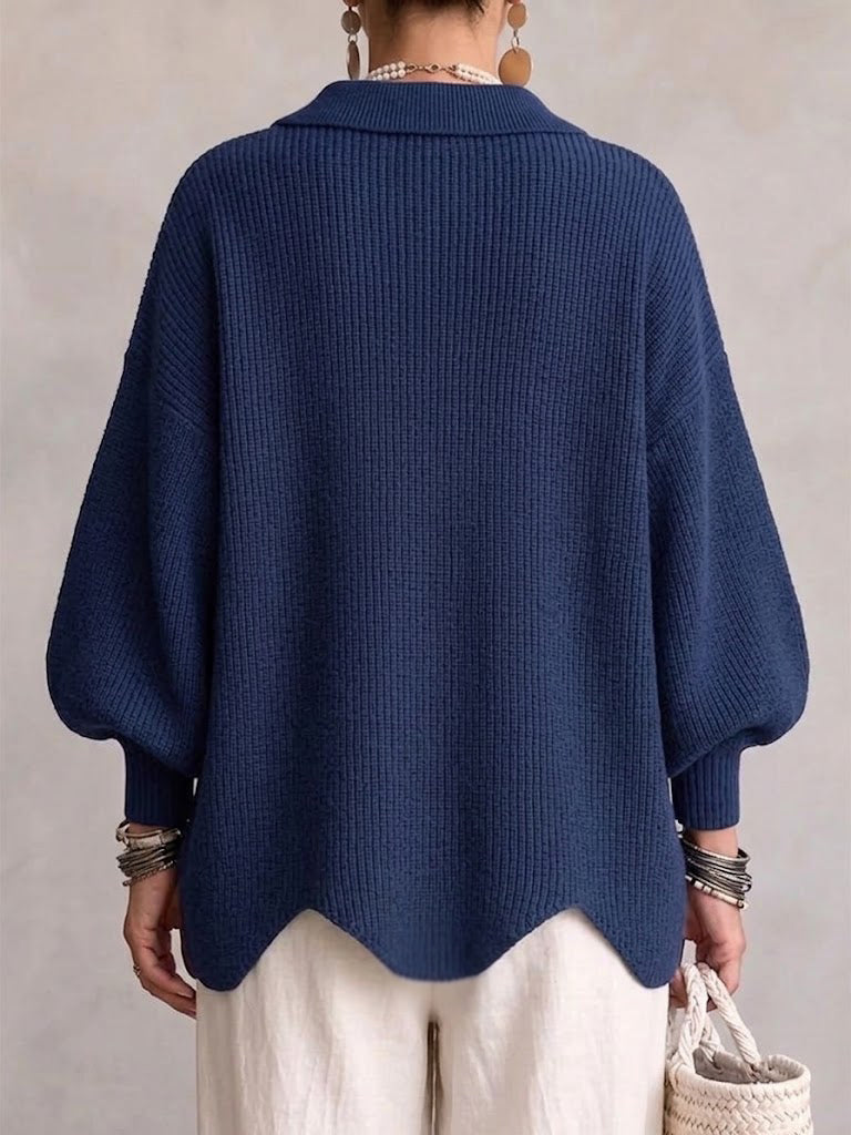 Fay | Oversized blouse met kraag