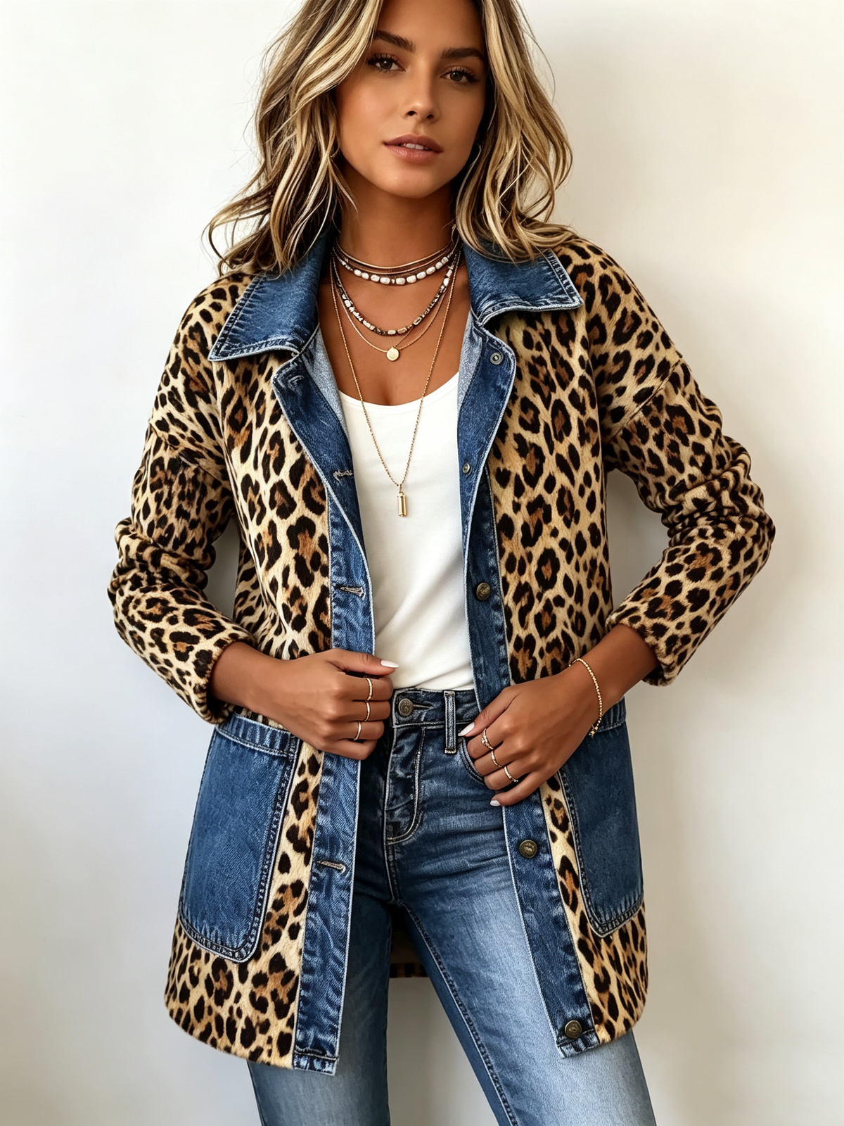 Rabab | Luipaardprint Blazers