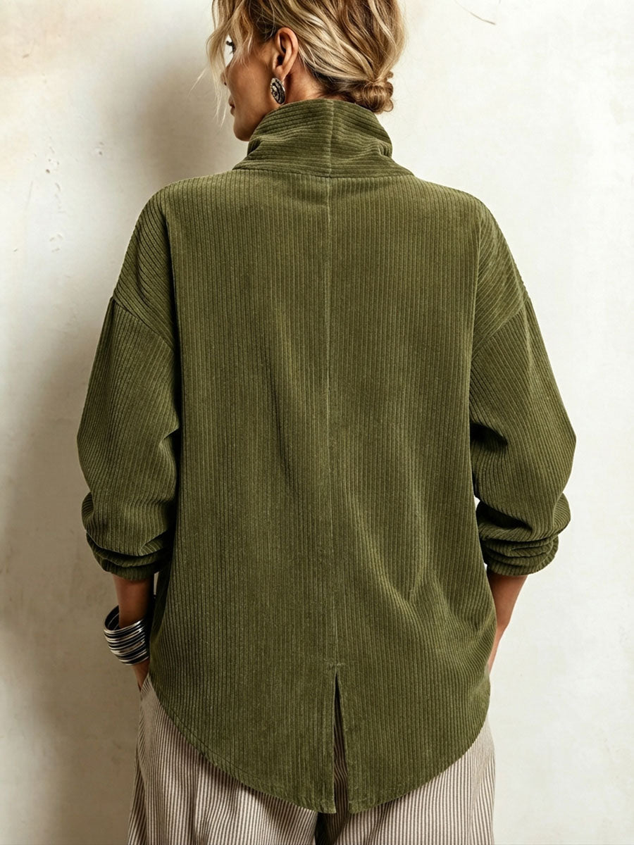 Anouschka | Oversize blouse met kraag