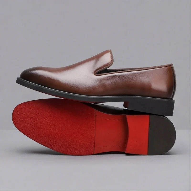 Sebastiaan | Elegante loafers met contrast
