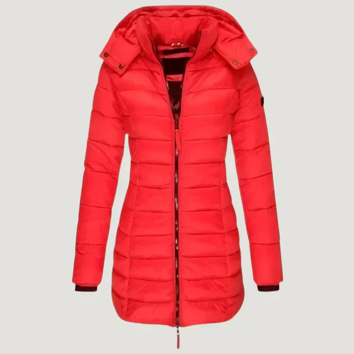 Cloé | Warme winterjas met kap