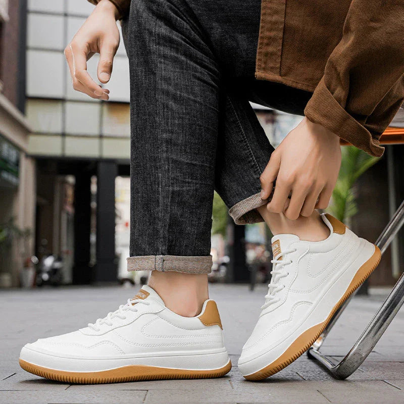 Dave | Minimalistische witte schoenen