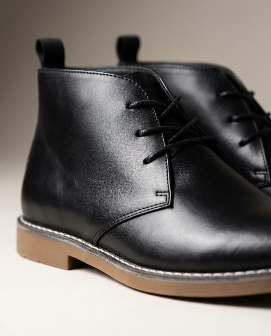 Marco | Leren desert boots