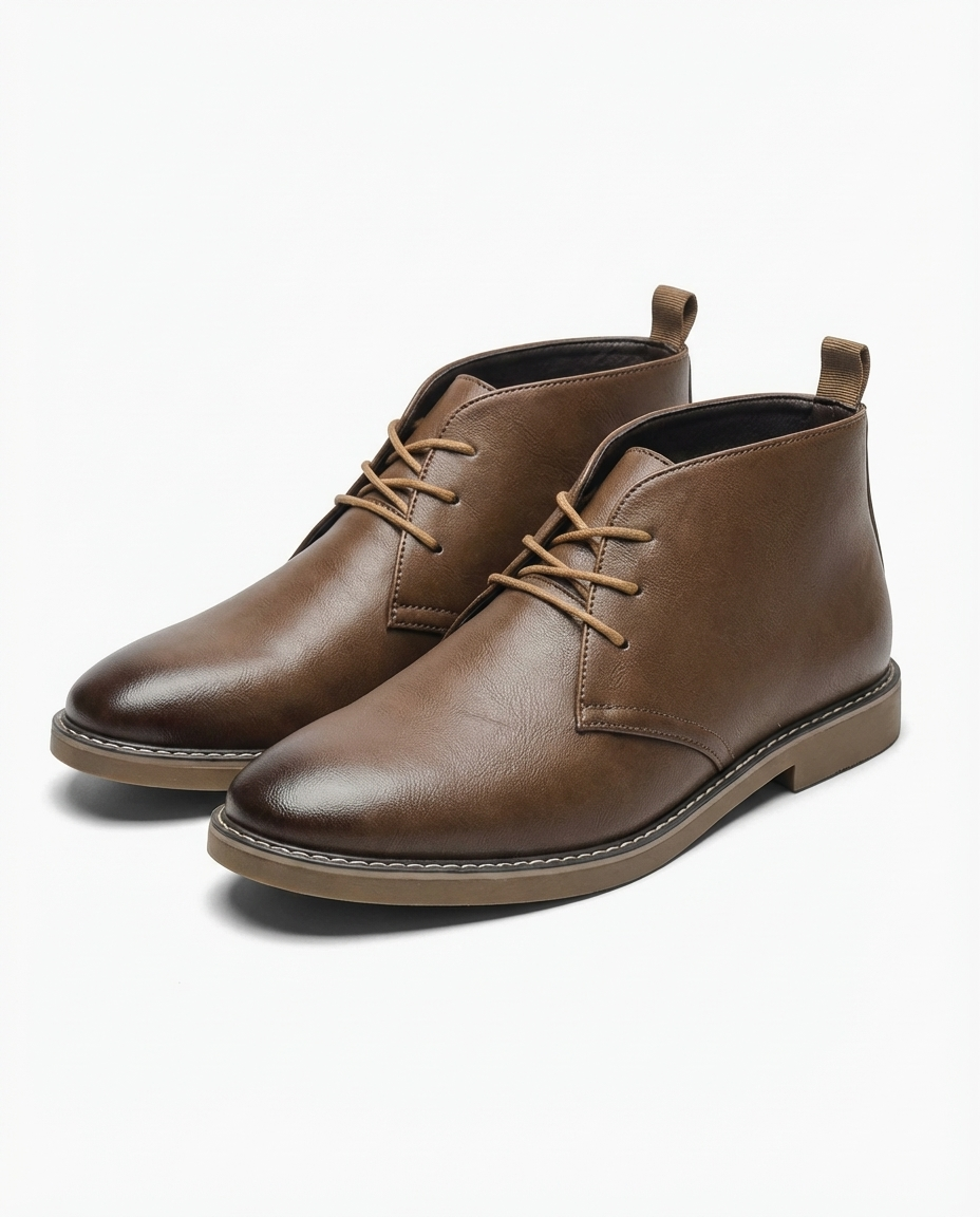 Marco | Leren desert boots