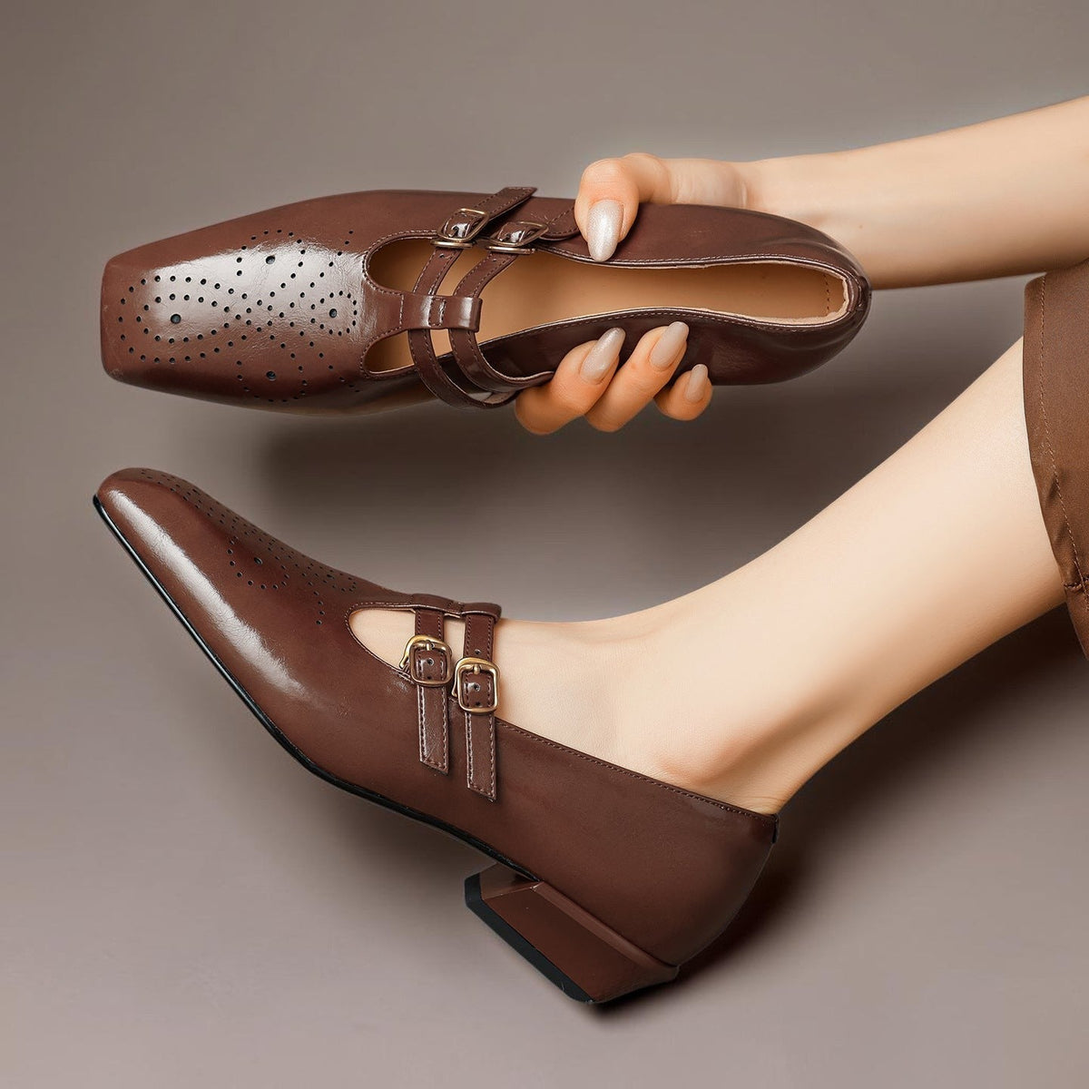 Natali | Elegante pumps met bandjes