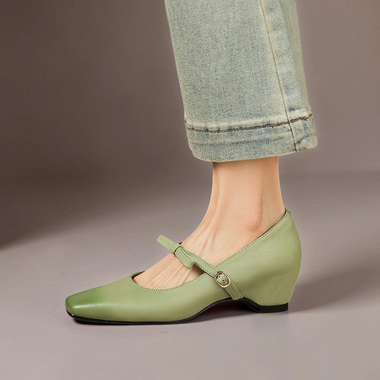 Asma | Elegante Mary Jane Pumps