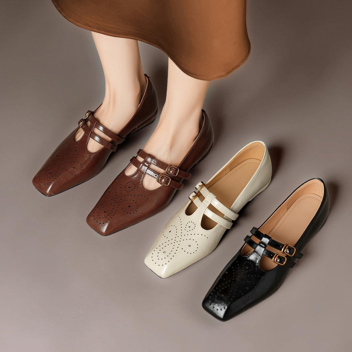 Natali | Elegante pumps met bandjes