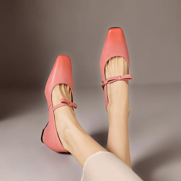 Asma | Elegante Mary Jane Pumps
