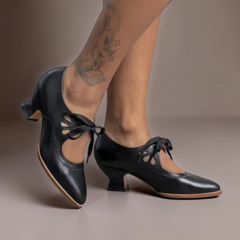 Kaouthar | Elegante Pumps met strik