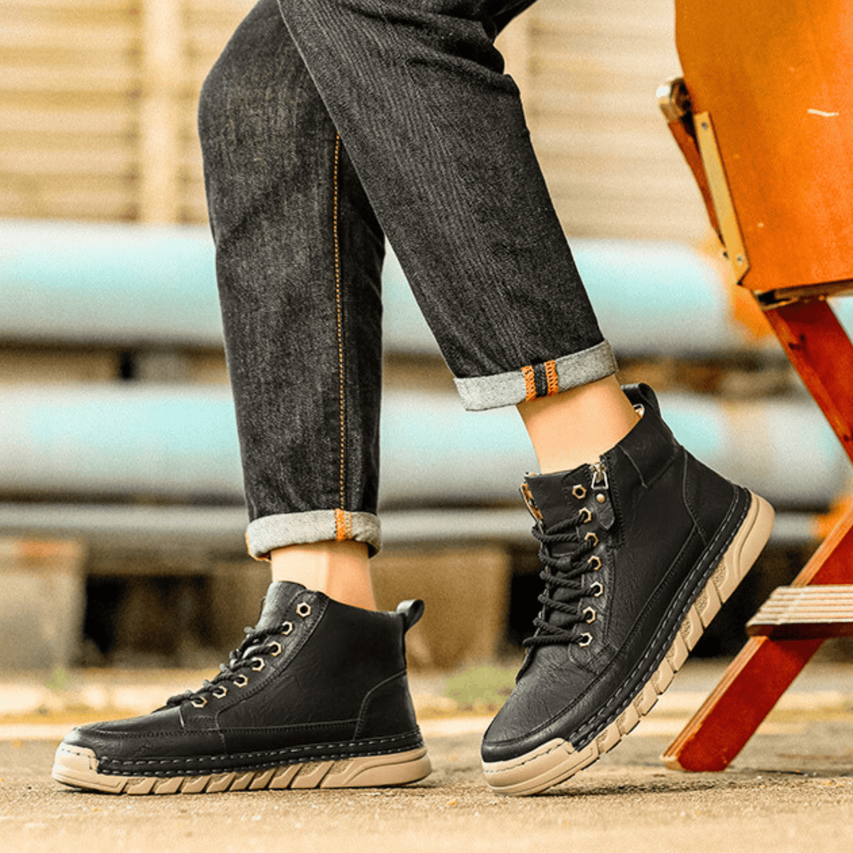 Nicolas | Stoere Platform Schoenen