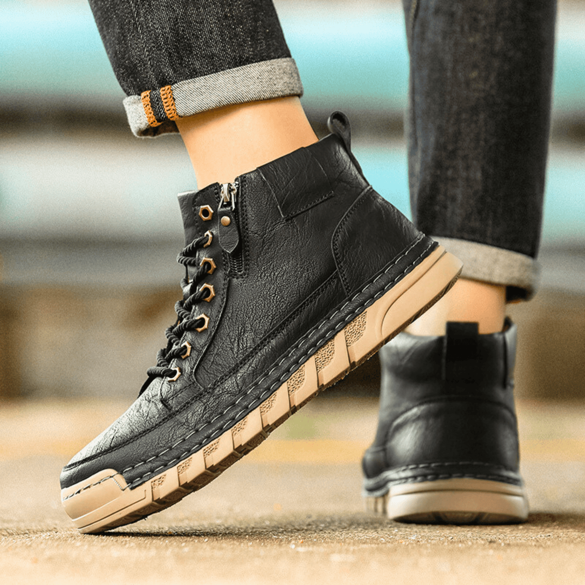 Nicolas | Stoere Platform Schoenen