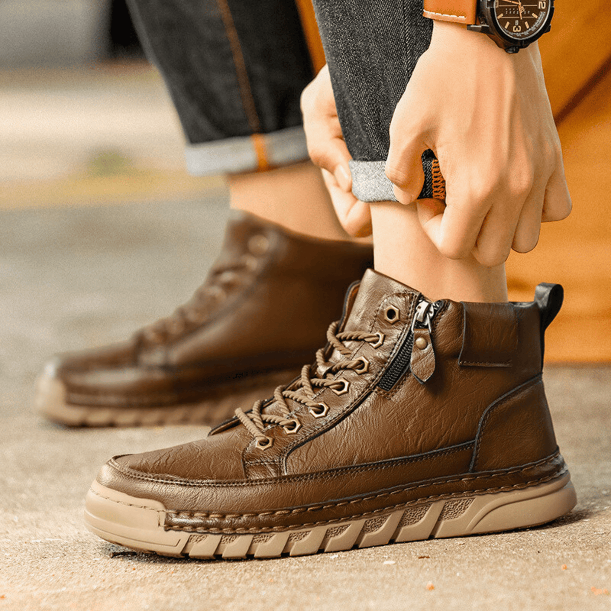 Nicolas | Stoere Platform Schoenen