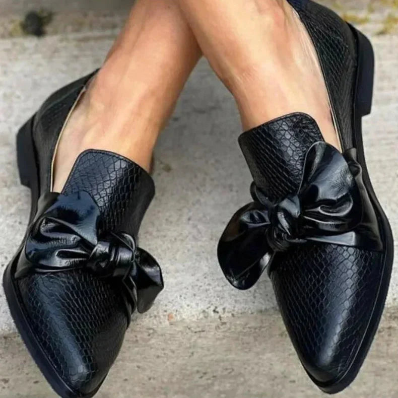 Billie | Elegante Loafers met strik