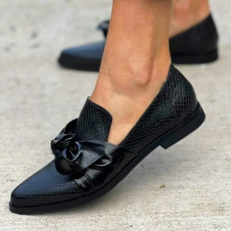Billie | Elegante Loafers met strik