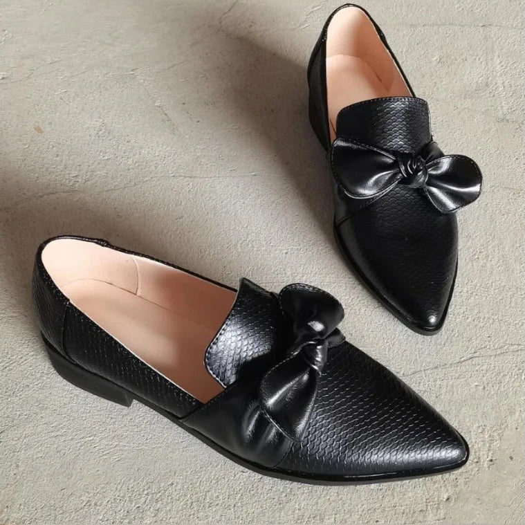 Billie | Elegante Loafers met strik