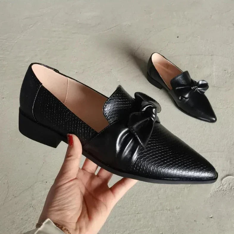Billie | Elegante Loafers met strik