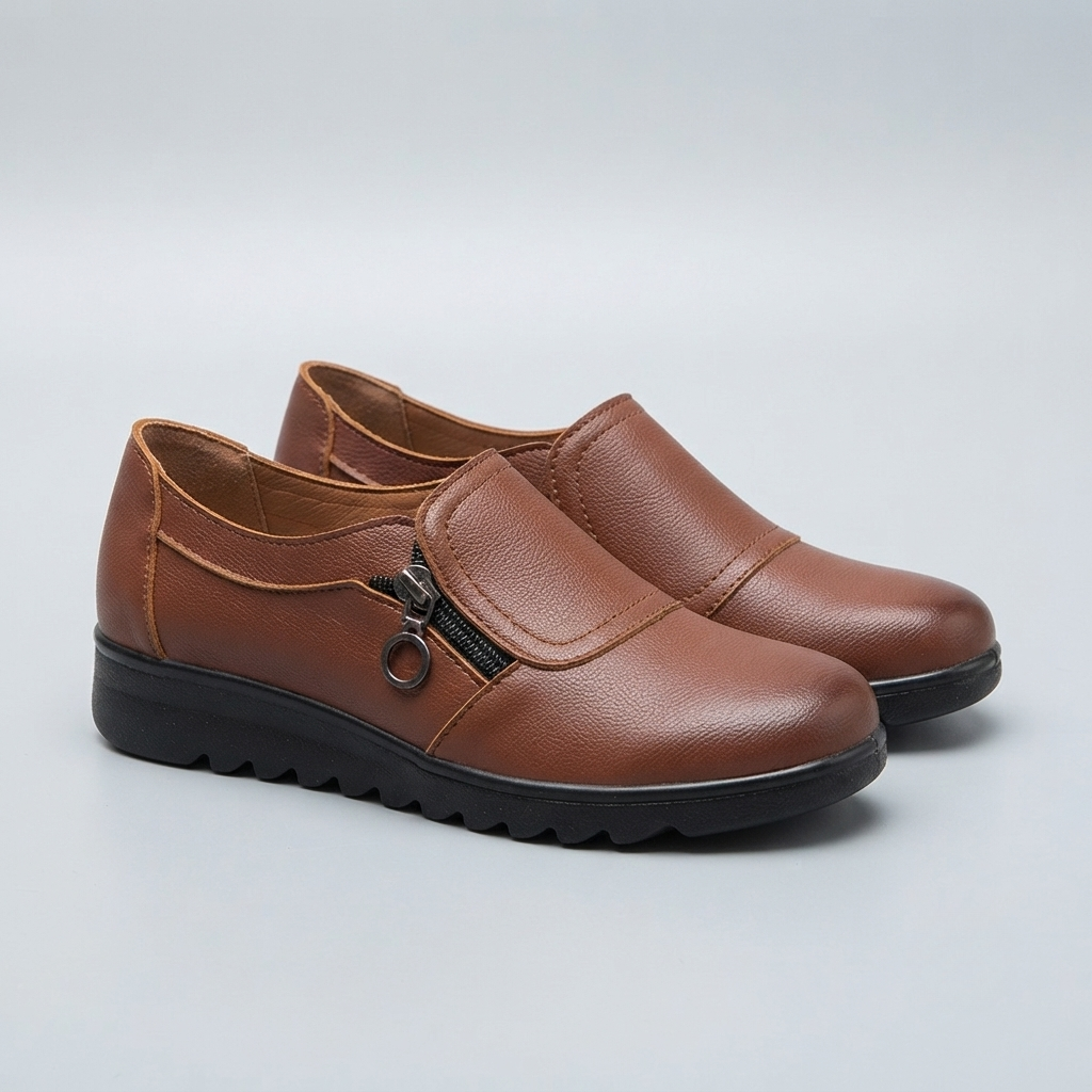 Madée | Comfortabele Loafers met rits